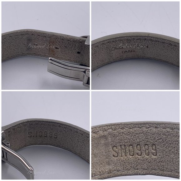 Authentic Louis Vuitton Brown Leather Bracelet - Picture 10 of 10